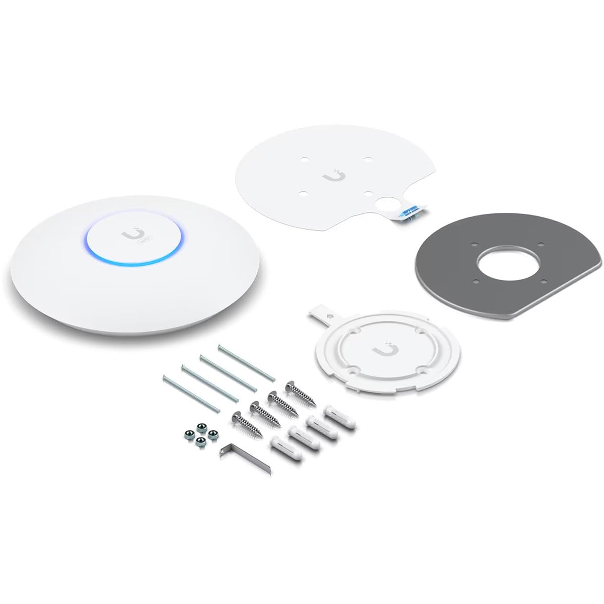 Ubiquiti U6+ WiFi 6 Access Point | Dual Band Wireless Ceiling Mount | UniFi 3 Gbps Indoor AP for Business | 802.11ax 2.4/5GHz Network Router