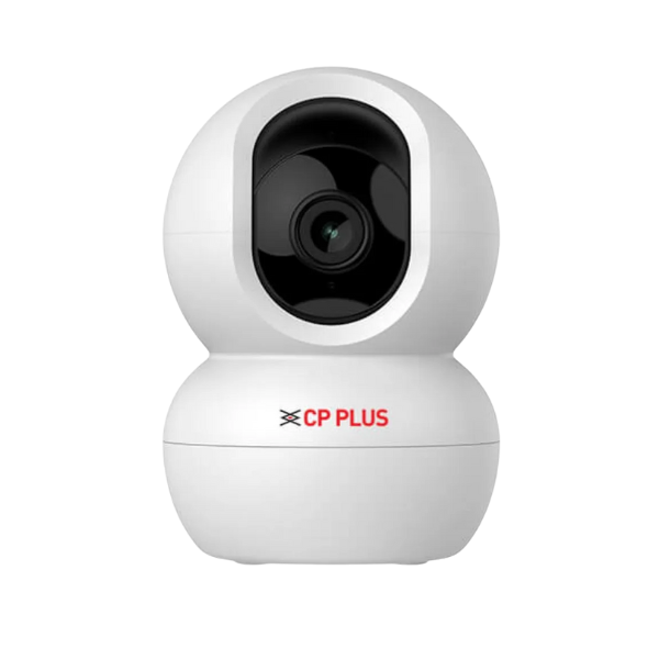 CP Plus Ezykam 2MP Smart Wi-Fi CCTV Home Security Camera | 360° View Motion Tracking | 2-Way Talk | Cloud & SD Card Support | Indoor PT Camera White (CP-E28Q)