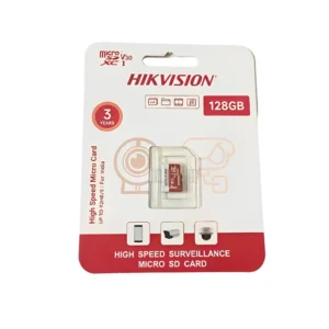 Hikvision 128GB Micro SD Card | High-Speed Memory Card for CCTV Cameras, Smartphones & Tablets | Class 10 V30 | 92MB/s Read Speed | HS-TF-D1/128G